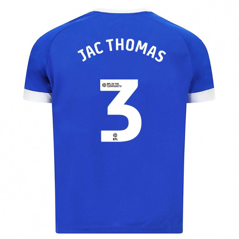 Danxen Kid Jac Thomas #3 Blue White Home Jersey 2025/26 T-Shirt