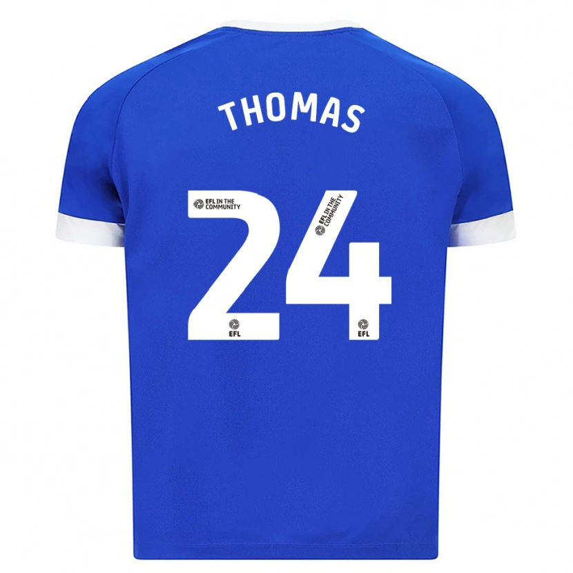 Danxen Kid Seren Thomas #24 Blue White Home Jersey 2025/26 T-Shirt