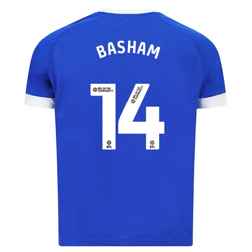 Danxen Kid Olivia Basham #14 Blue White Home Jersey 2025/26 T-Shirt