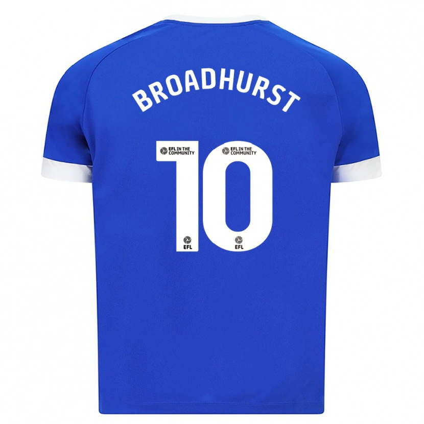 Danxen Kid Danielle Broadhurst #10 Blue White Home Jersey 2025/26 T-Shirt