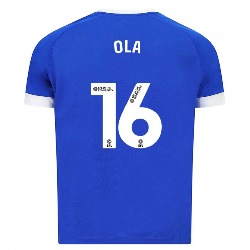 Danxen Kid Daniel Ola #16 Blue White Home Jersey 2025/26 T-Shirt
