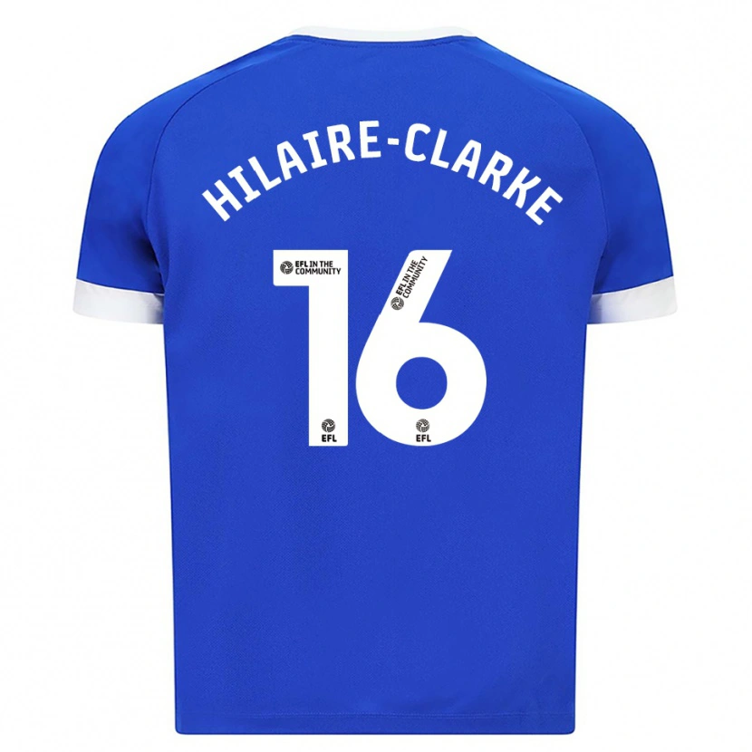 Danxen Kid Riley Hilaire-Clarke #16 Blue White Home Jersey 2025/26 T-Shirt