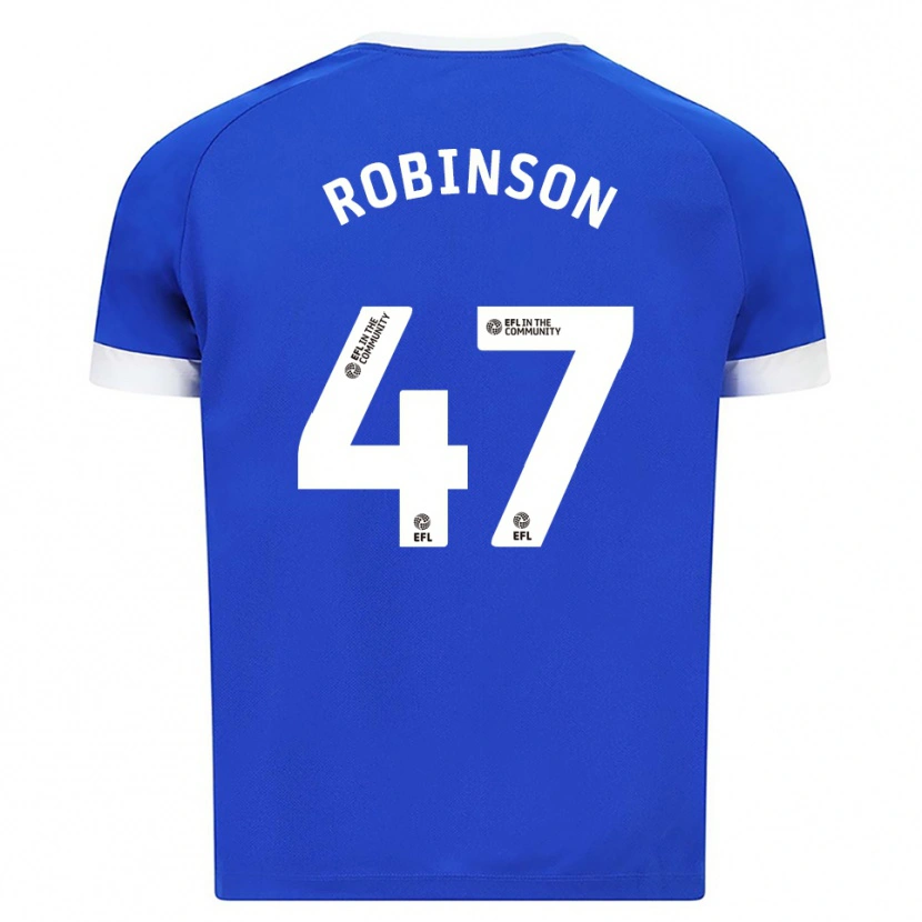Danxen Kid Callum Robinson #47 Blue White Home Jersey 2025/26 T-Shirt