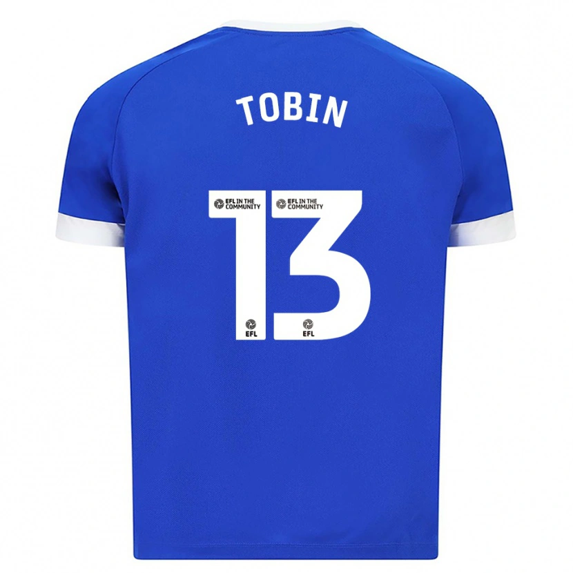 Danxen Kid Tiger Tobin #13 Blue White Home Jersey 2025/26 T-Shirt
