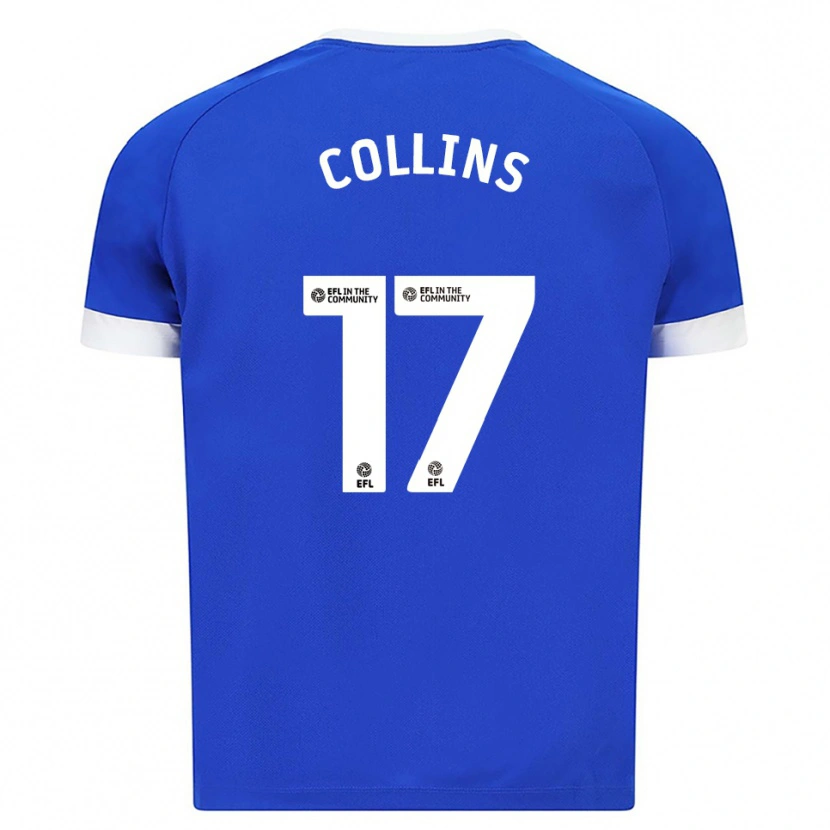 Danxen Kid Jamilu Collins #17 Blue White Home Jersey 2025/26 T-Shirt