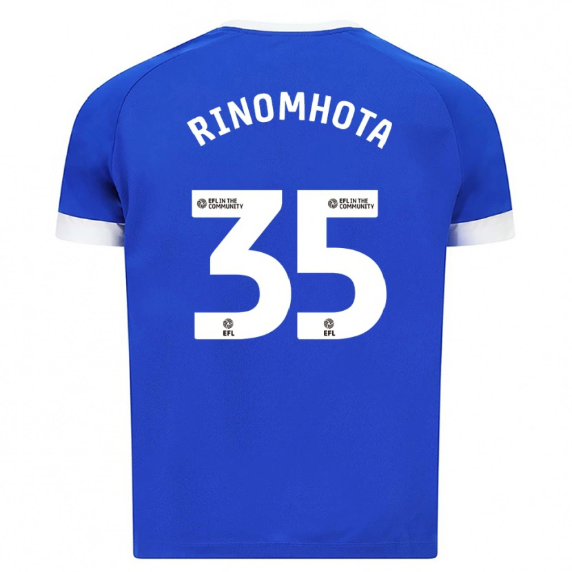 Danxen Kid Andy Rinomhota #35 Blue White Home Jersey 2025/26 T-Shirt