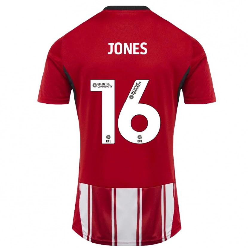 Danxen Kid Patrick Jones #16 Red White Black Home Jersey 2025/26 T-Shirt