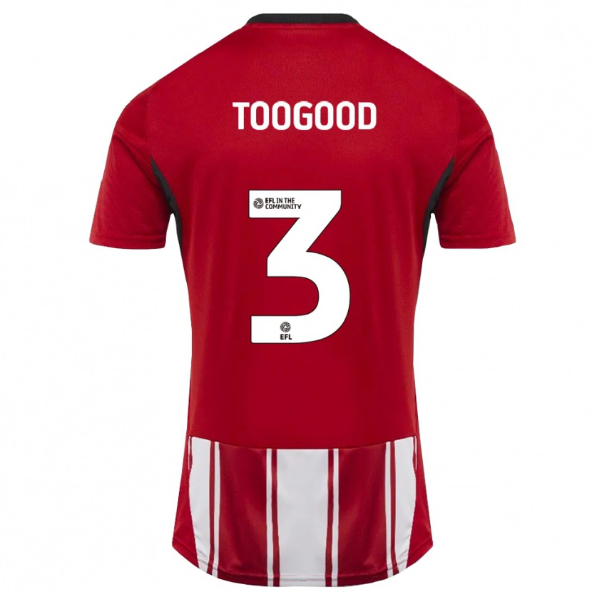 Danxen Kid Emily Toogood #3 Red White Black Home Jersey 2025/26 T-Shirt