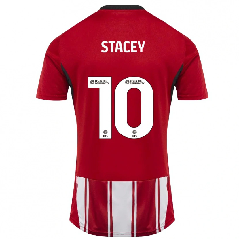 Danxen Kid Sarah Stacey #10 Red White Black Home Jersey 2025/26 T-Shirt