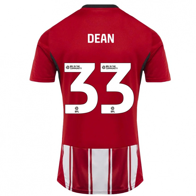 Danxen Kid Tom Dean #33 Red White Black Home Jersey 2025/26 T-Shirt