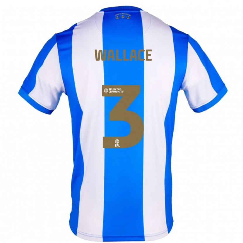 Danxen Kid Murray Wallace #3 Blue White Home Jersey 2025/26 T-Shirt