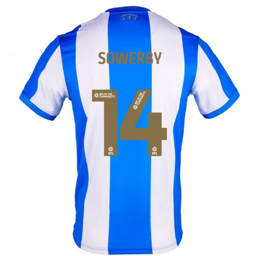 Danxen Kid Lucy Sowerby #14 Blue White Home Jersey 2025/26 T-Shirt