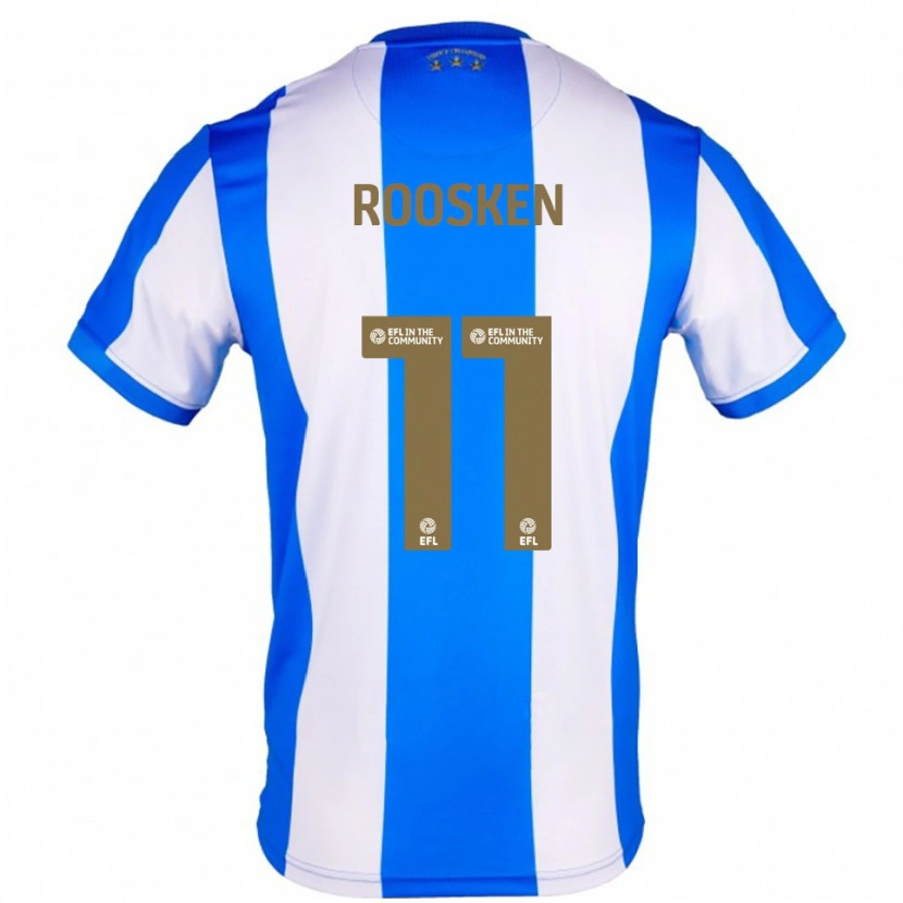 Danxen Kid Ruben Roosken #11 Blue White Home Jersey 2025/26 T-Shirt