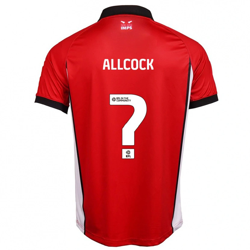 Danxen Kid Laura Allcock #0 Red White Home Jersey 2025/26 T-Shirt