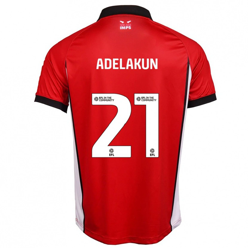 Danxen Kid Hakeeb Adelakun #21 Red White Home Jersey 2025/26 T-Shirt