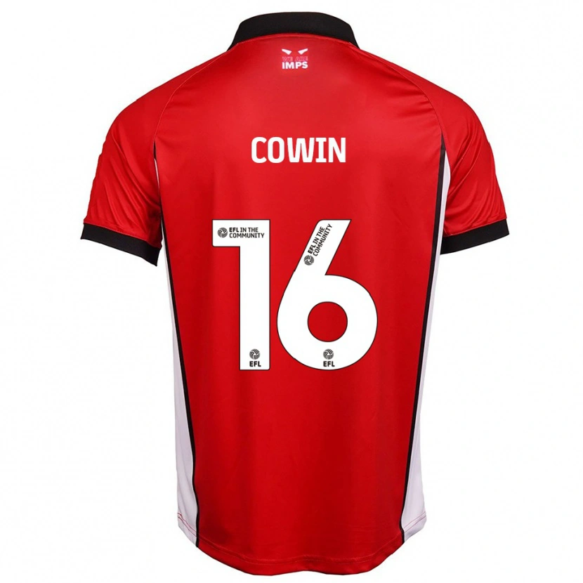 Danxen Kid William Cowin #16 Red White Home Jersey 2025/26 T-Shirt