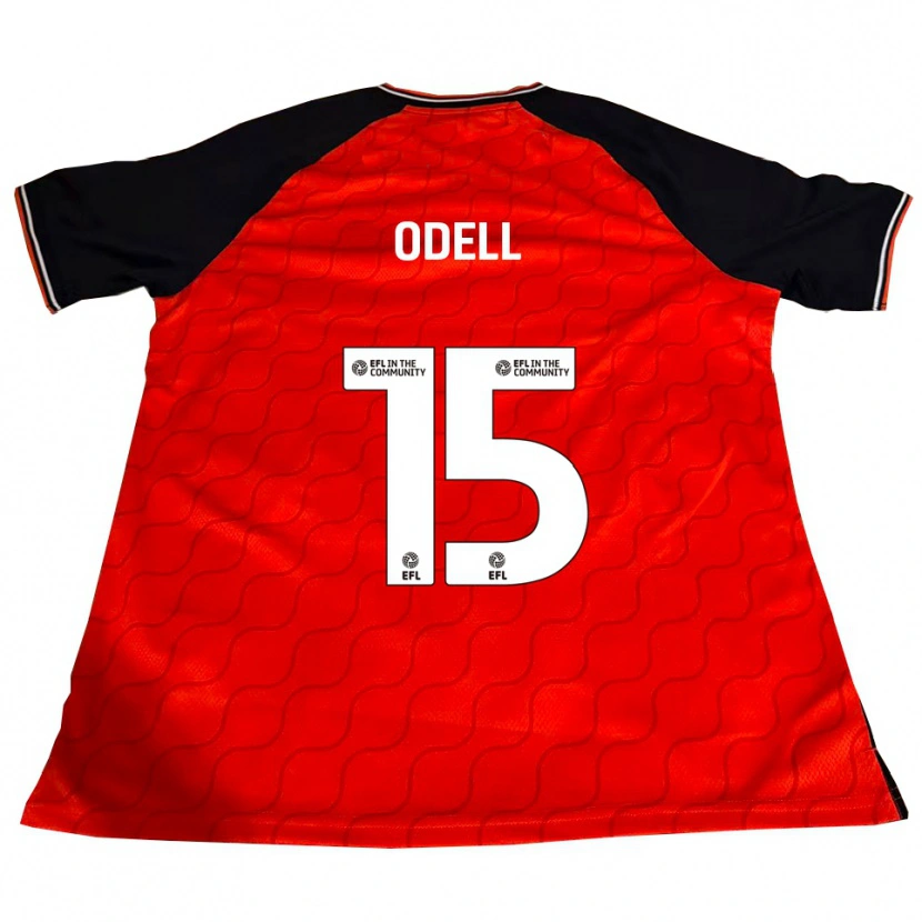 Danxen Kid Josh Odell #15 Orange Black White Home Jersey 2025/26 T-Shirt