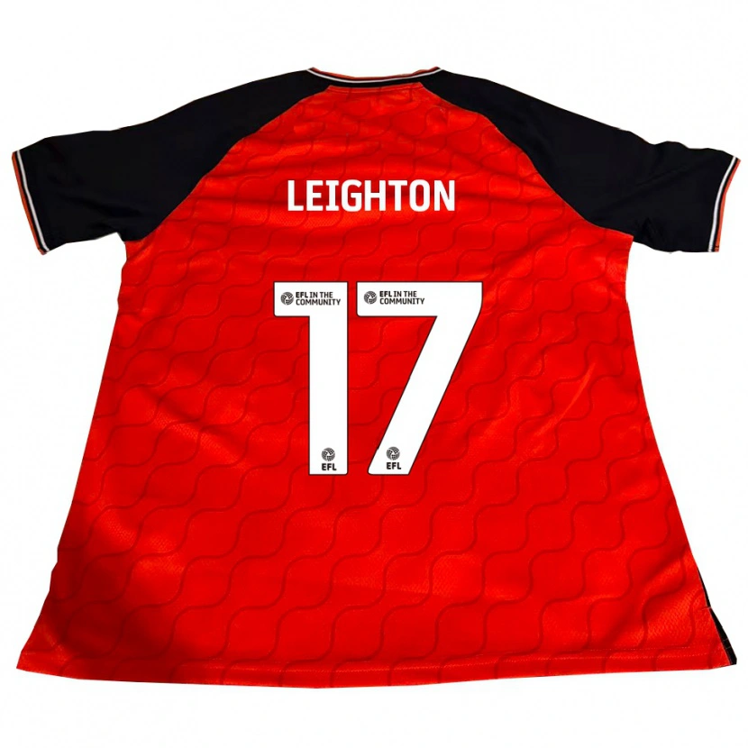 Danxen Kid Amber Leighton #17 Orange Black White Home Jersey 2025/26 T-Shirt