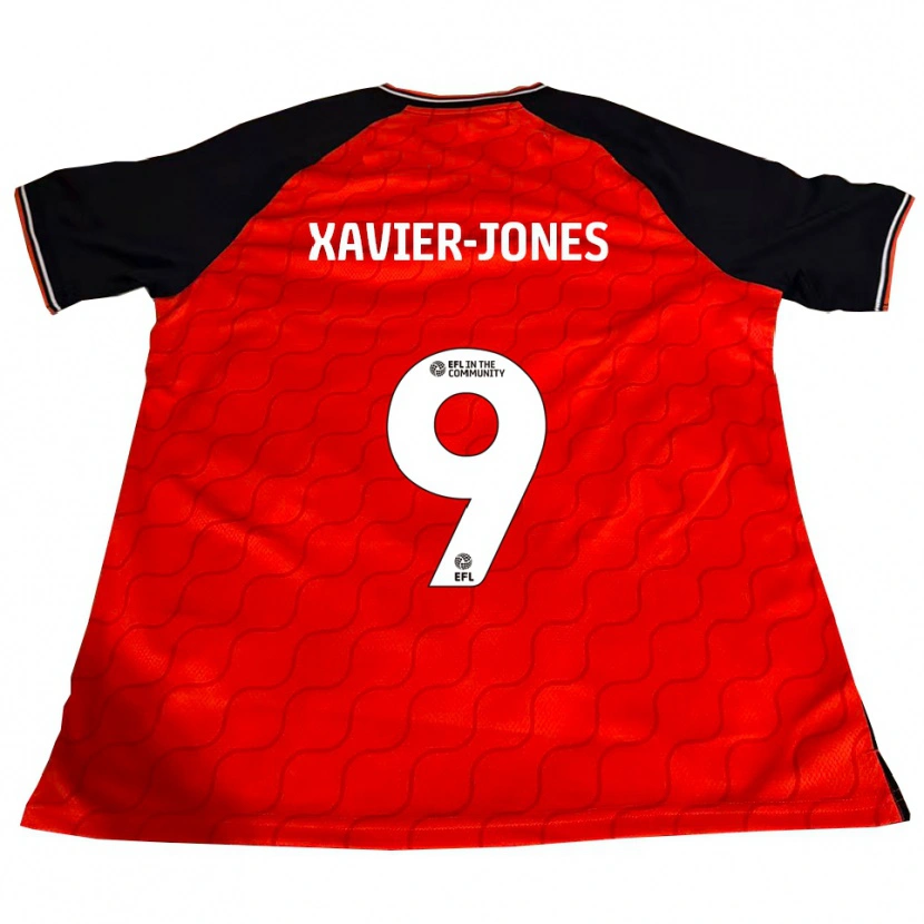 Danxen Kid Tate Xavier-Jones #9 Orange Black White Home Jersey 2025/26 T-Shirt