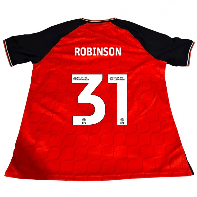 Danxen Kid Leah Robinson #31 Orange Black White Home Jersey 2025/26 T-Shirt