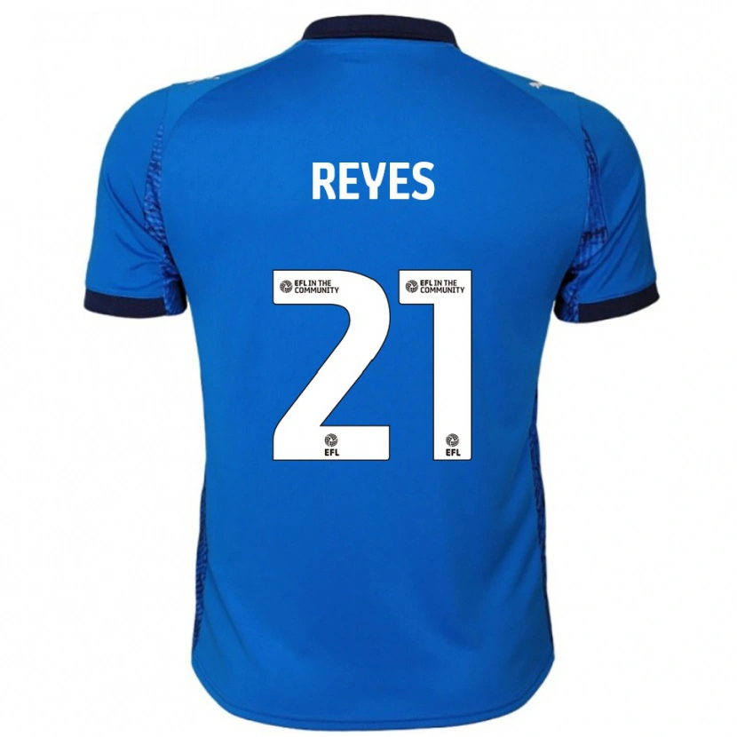 Danxen Kid Vicente Reyes #21 Blue White Home Jersey 2025/26 T-Shirt