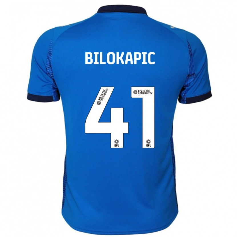 Danxen Kid Nicholas Bilokapic #41 Blue White Home Jersey 2025/26 T-Shirt