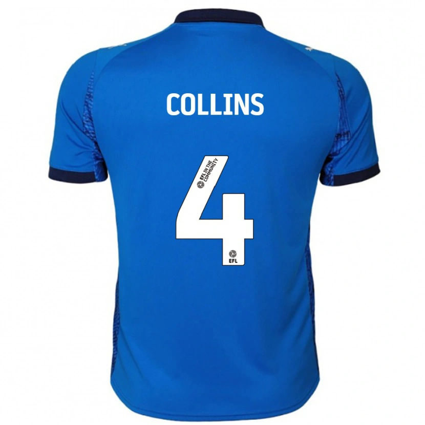 Danxen Kid Archie Collins #4 Blue White Home Jersey 2025/26 T-Shirt