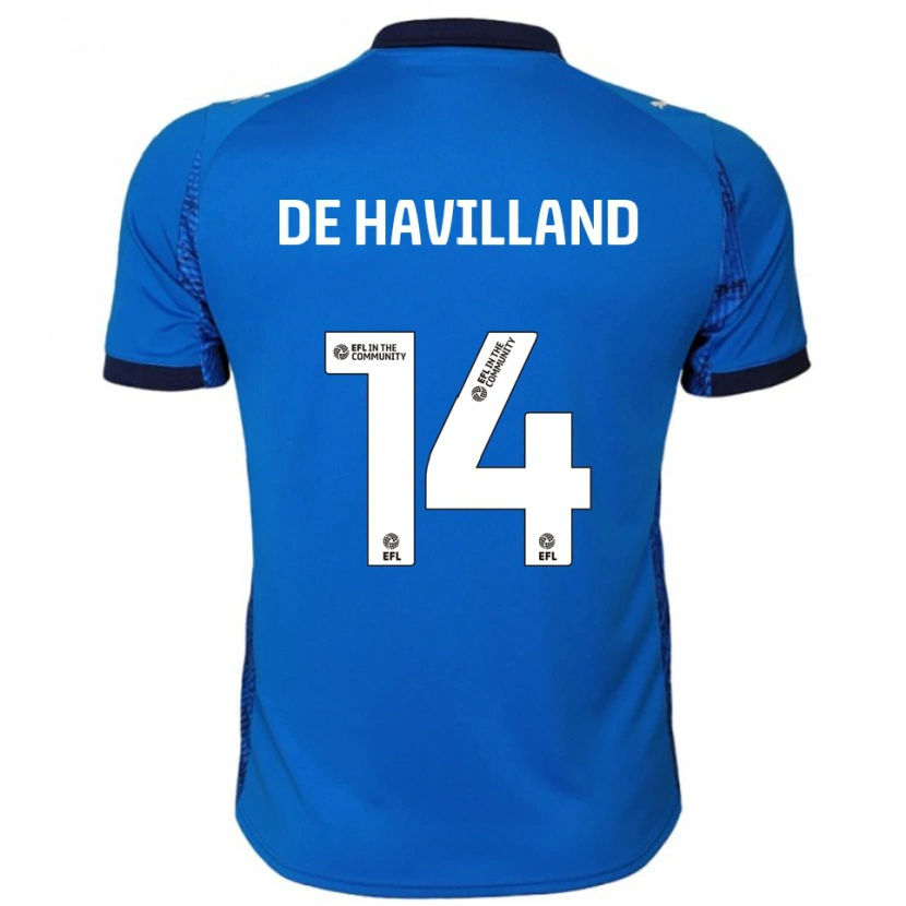 Danxen Kid Ryan De Havilland #14 Blue White Home Jersey 2025/26 T-Shirt