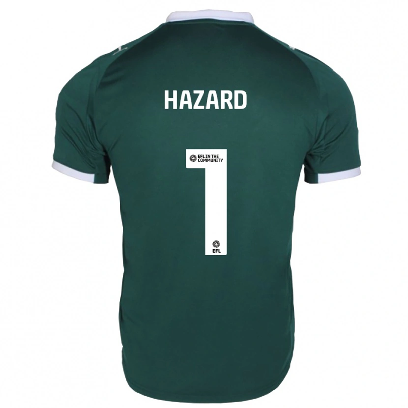 Danxen Kid Conor Hazard #1 Green White Home Jersey 2025/26 T-Shirt