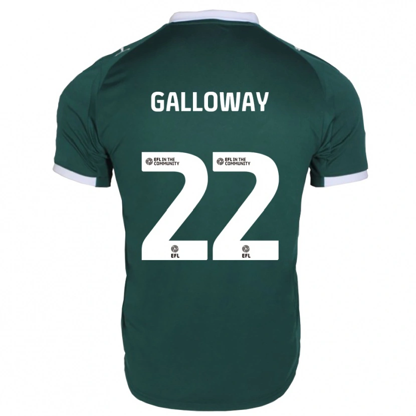 Danxen Kid Brendan Galloway #22 Green White Home Jersey 2025/26 T-Shirt