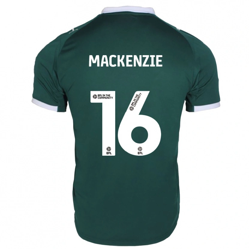 Danxen Kid Jack Mackenzie #16 Green White Home Jersey 2025/26 T-Shirt