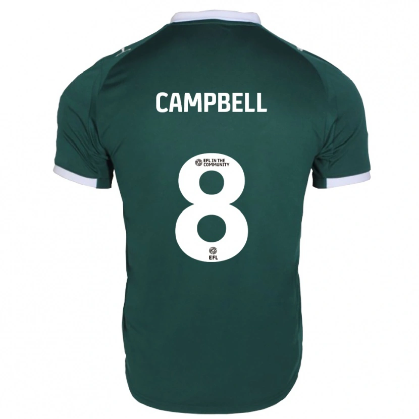 Danxen Kid Sebastian Campbell #8 Green White Home Jersey 2025/26 T-Shirt