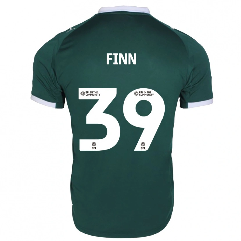 Danxen Kid Tegan Finn #39 Green White Home Jersey 2025/26 T-Shirt