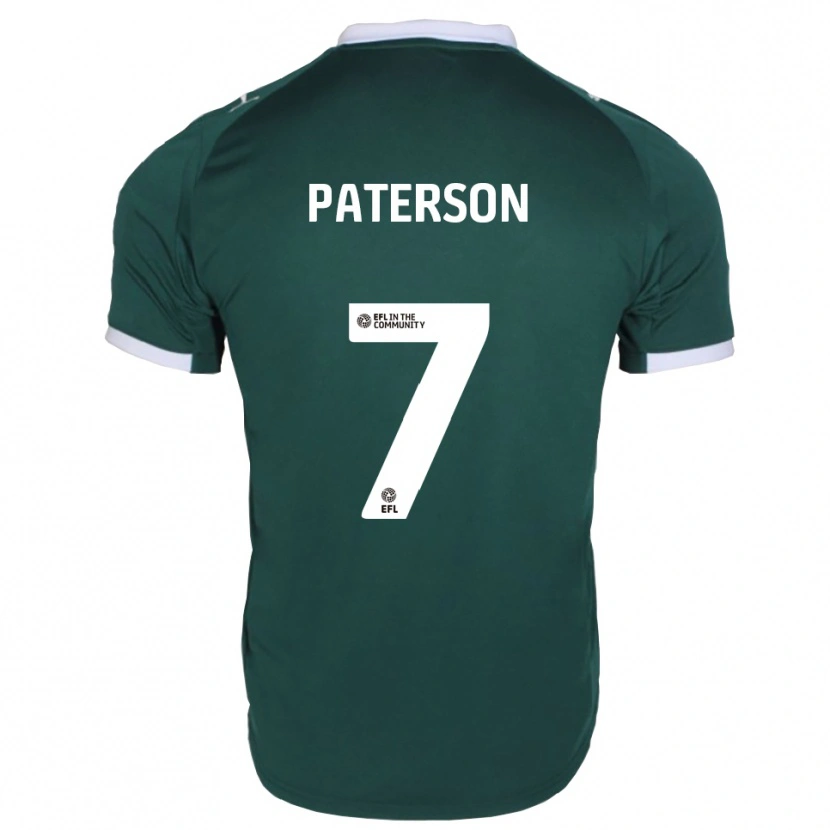 Danxen Kid Jamie Paterson #7 Green White Home Jersey 2025/26 T-Shirt