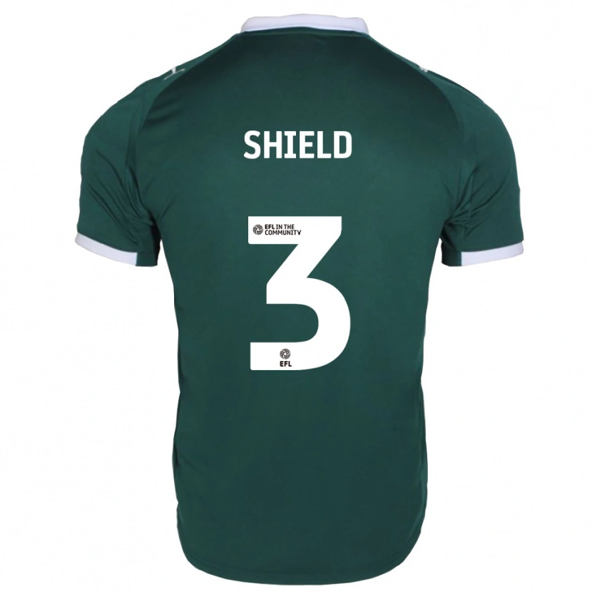 Danxen Kid Harry Shield #3 Green White Home Jersey 2025/26 T-Shirt