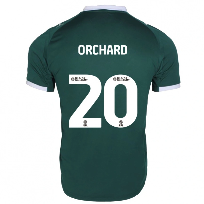 Danxen Kid Fern Orchard #20 Green White Home Jersey 2025/26 T-Shirt