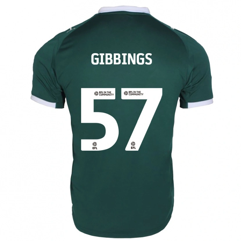 Danxen Kid Cole Gibbings #57 Green White Home Jersey 2025/26 T-Shirt