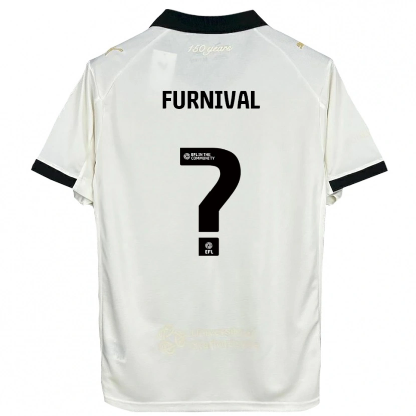 Danxen Kid Madison Furnival #0 Off-White Black Home Jersey 2025/26 T-Shirt