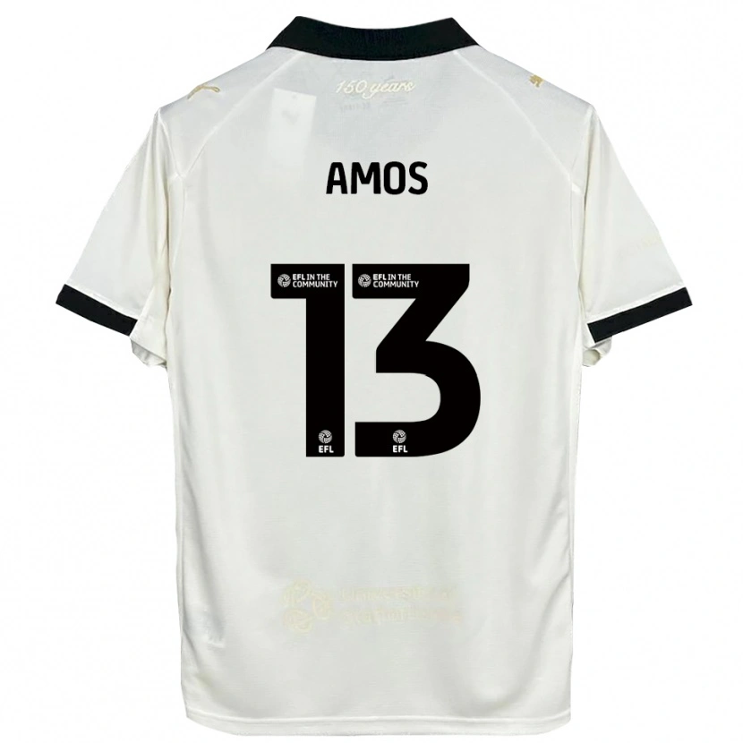 Danxen Kid Ben Amos #13 Off-White Black Home Jersey 2025/26 T-Shirt
