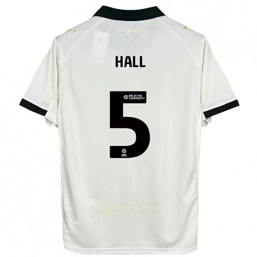 Danxen Kid Connor Hall #5 Off-White Black Home Jersey 2025/26 T-Shirt
