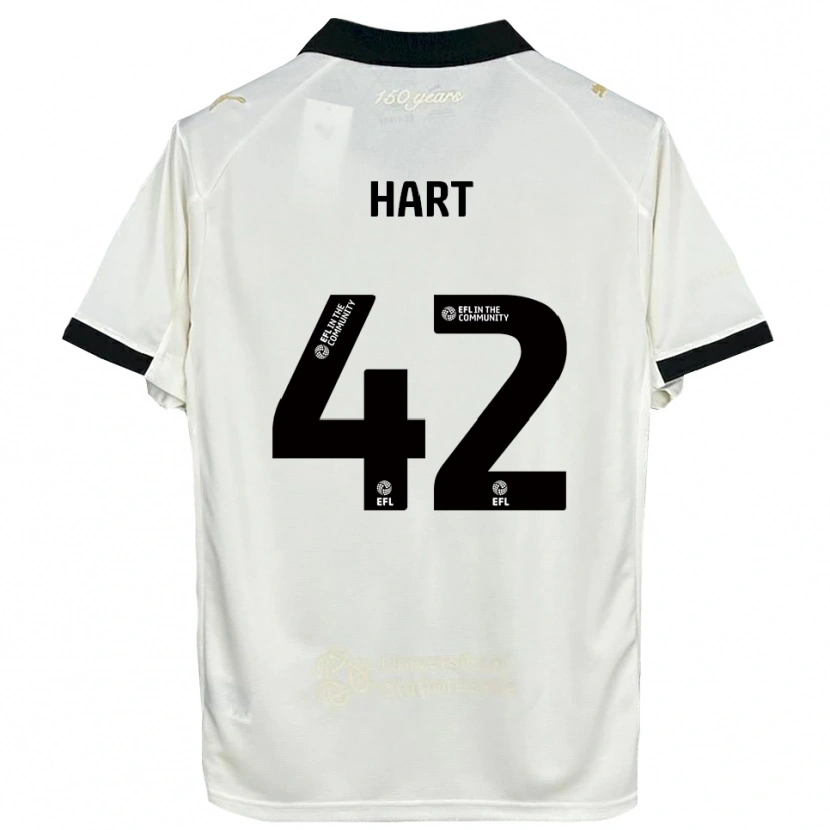 Danxen Kid Sam Hart #42 Off-White Black Home Jersey 2025/26 T-Shirt