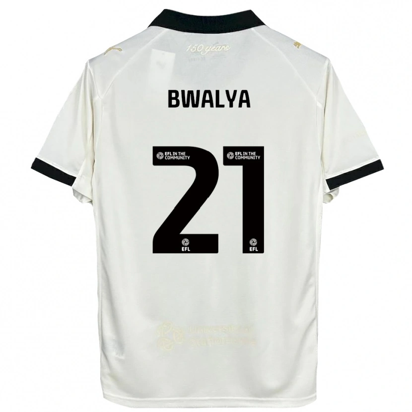 Danxen Kid Sophie Bwalya #21 Off-White Black Home Jersey 2025/26 T-Shirt