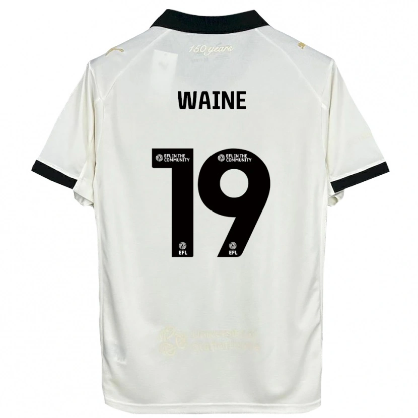 Danxen Kid Ben Waine #19 Off-White Black Home Jersey 2025/26 T-Shirt