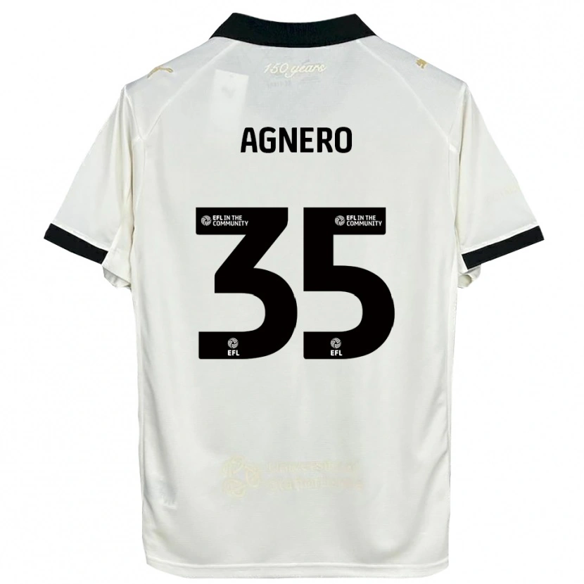 Danxen Kid Karl Agnero #35 Off-White Black Home Jersey 2025/26 T-Shirt