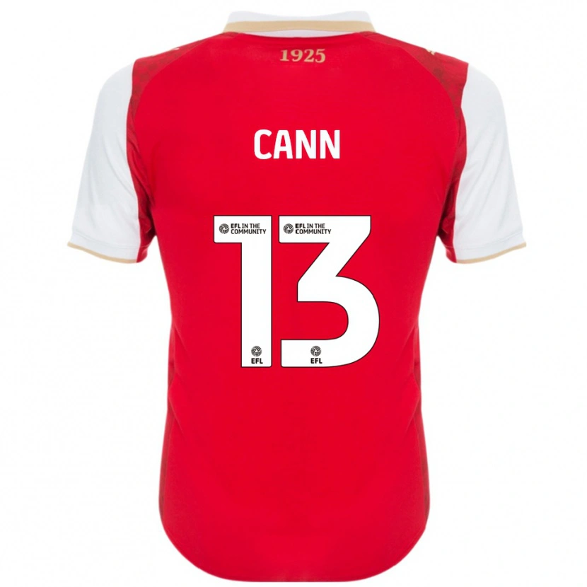 Danxen Kid Ted Cann #13 Red White Home Jersey 2025/26 T-Shirt