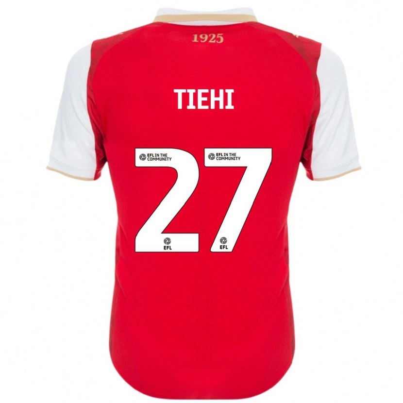 Danxen Kid Christ Tiehi #27 Red White Home Jersey 2025/26 T-Shirt