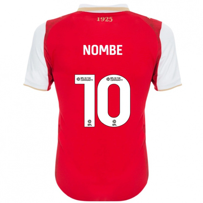 Danxen Kid Sam Nombe #10 Red White Home Jersey 2025/26 T-Shirt