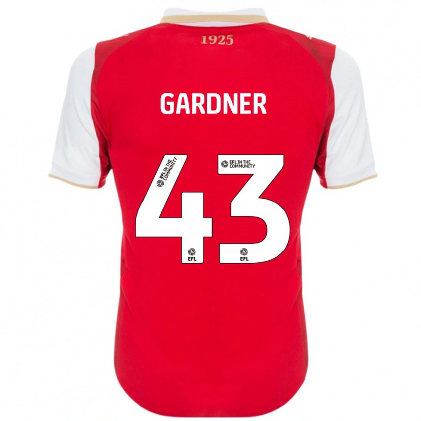 Danxen Kid Dean Gardner #43 Red White Home Jersey 2025/26 T-Shirt