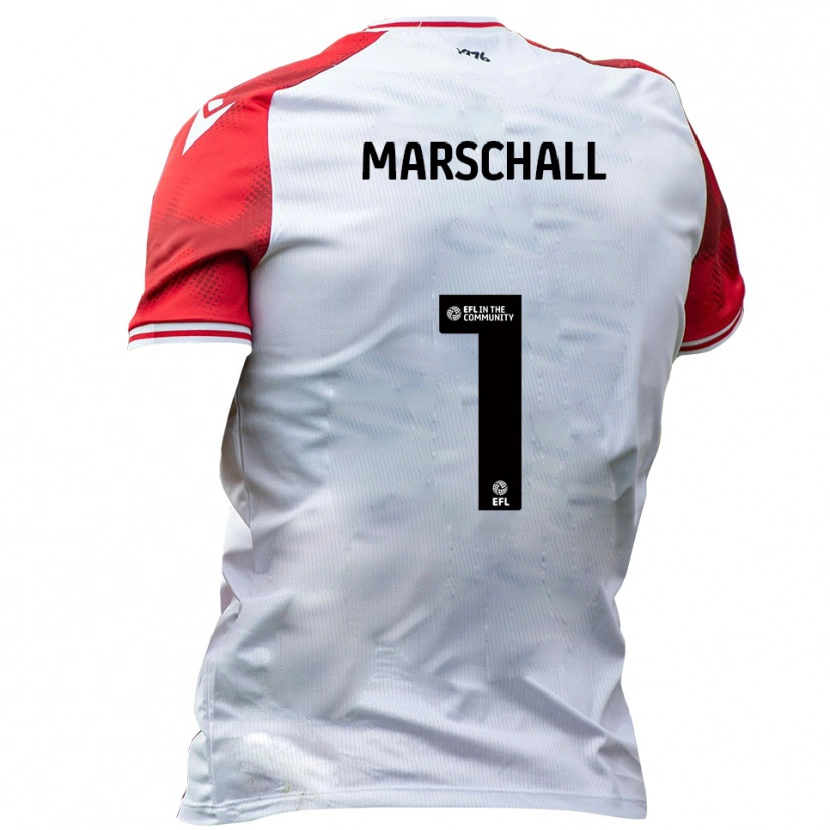 Danxen Kid Filip Marschall #1 White Red Home Jersey 2025/26 T-Shirt