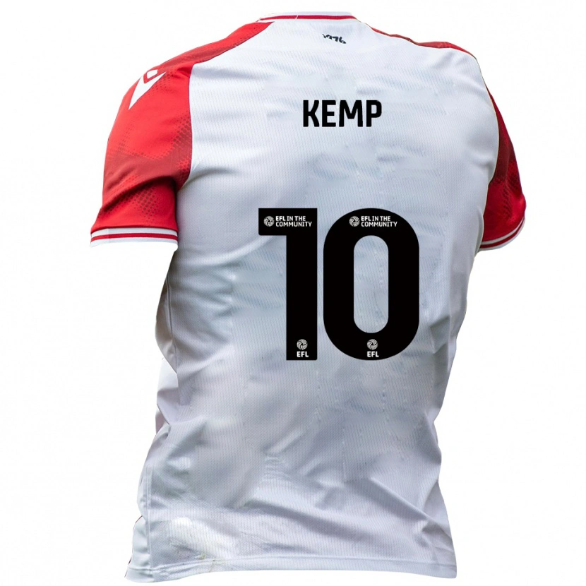 Danxen Kid Dan Kemp #10 White Red Home Jersey 2025/26 T-Shirt